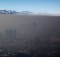 Smog over Almaty city, Kazakhstan