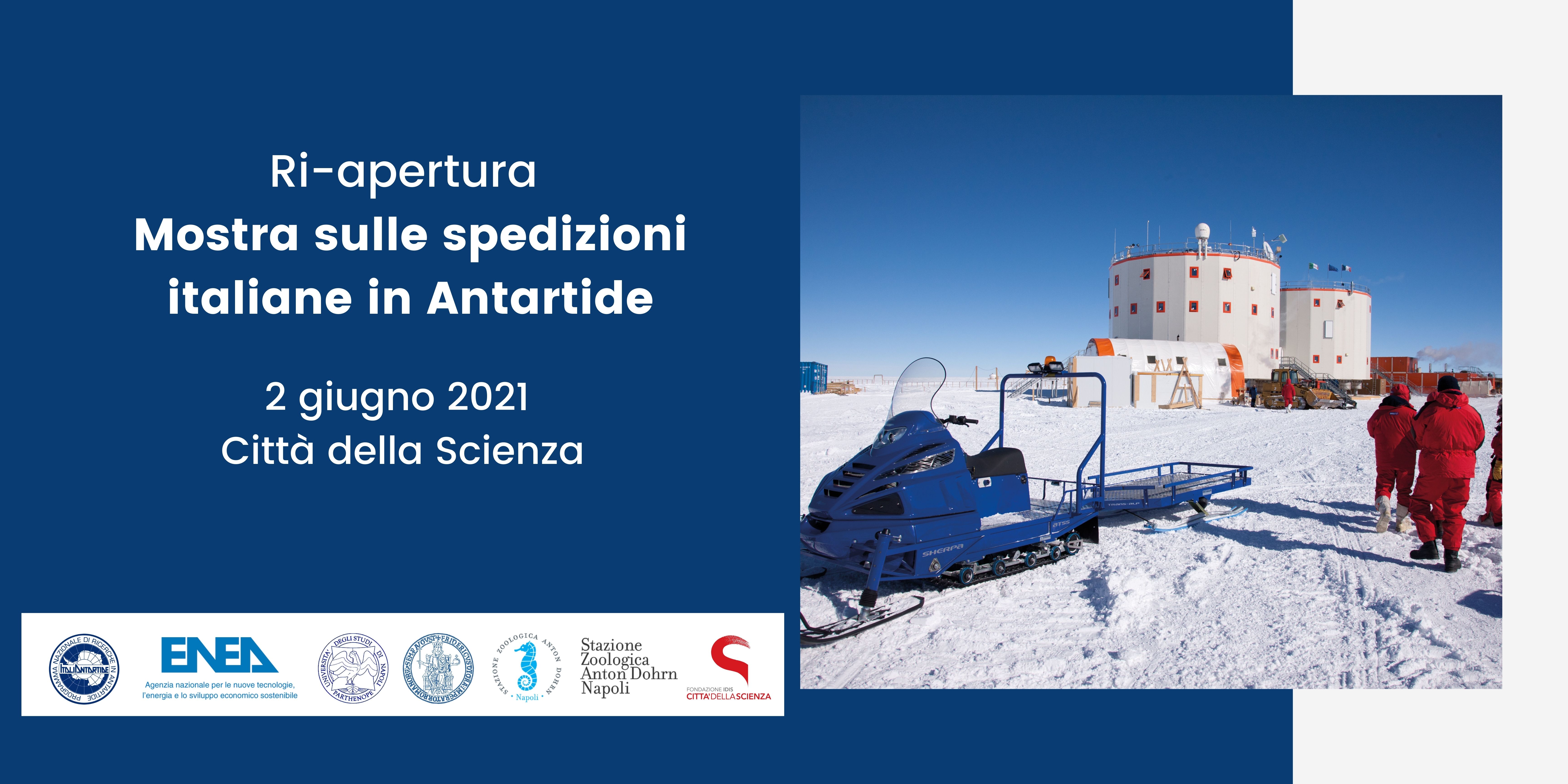 Ri-apertura del 2 giugno Mostra sulle spedizioni italiane in Antartide_cds